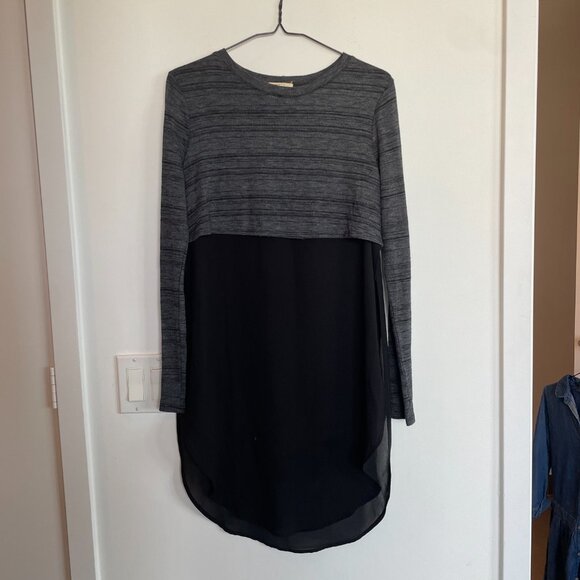 Layered Effect Top with Mesh Panel - Picture 5 of 7